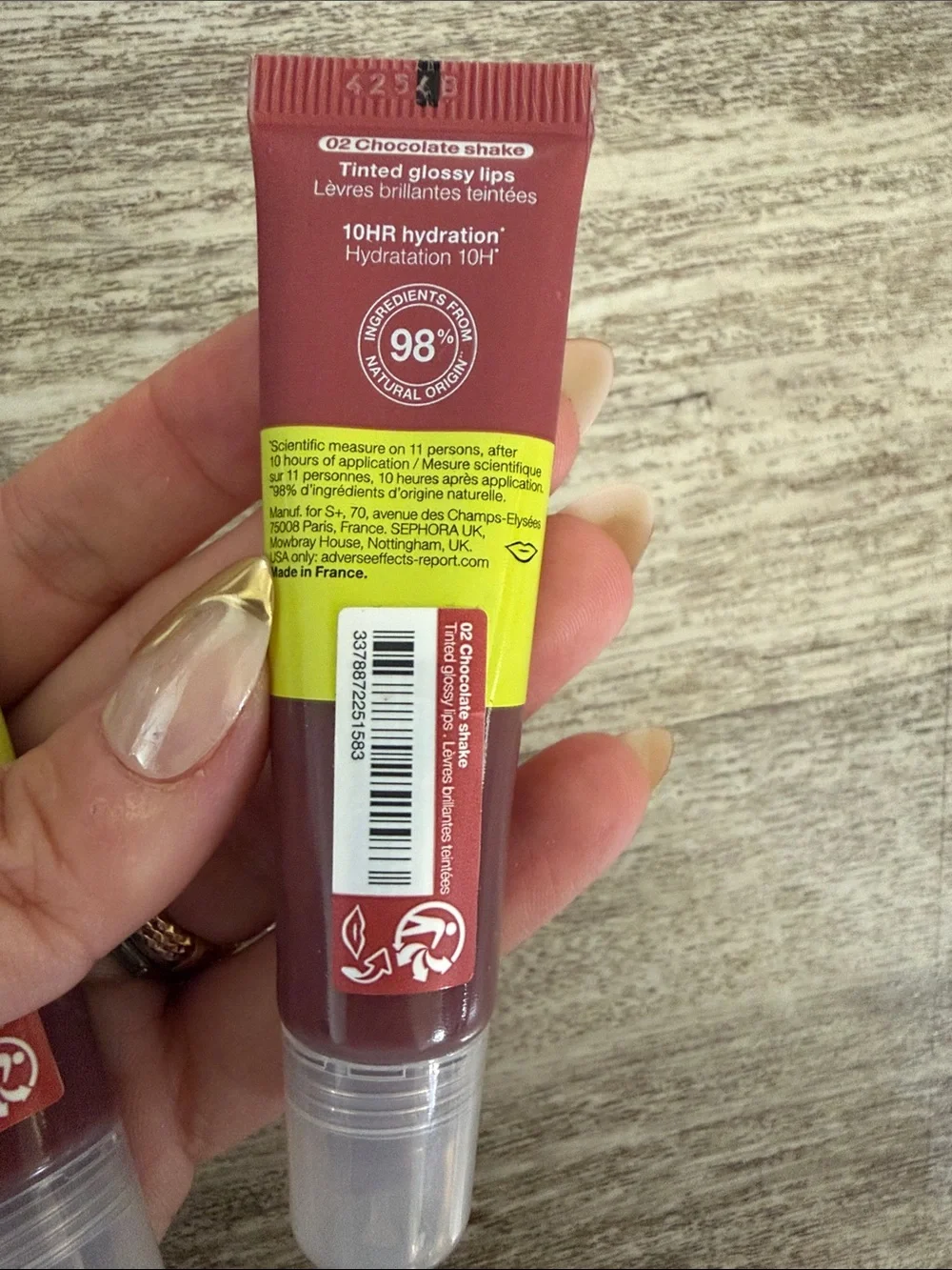 Sephora Glaze Balm Lip Gloss - Berry Mauve set of two